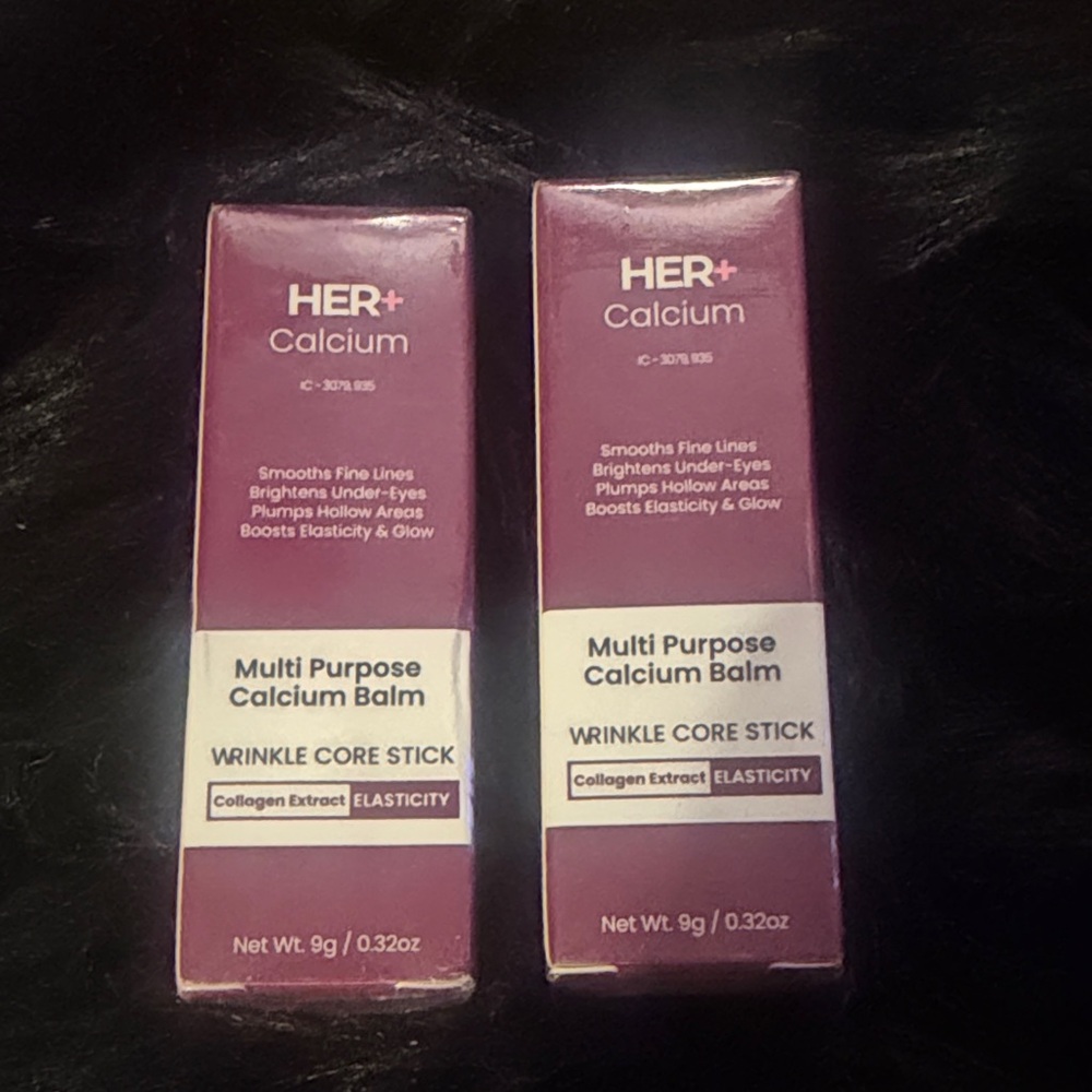 HER+ Calcium Multi Purpose Calcium Balm - Plum Packaging